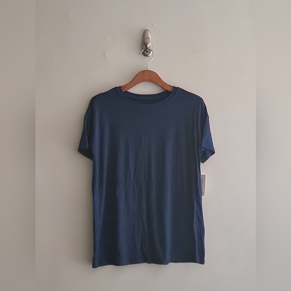Style & Co Drapey Crewneck Shirt